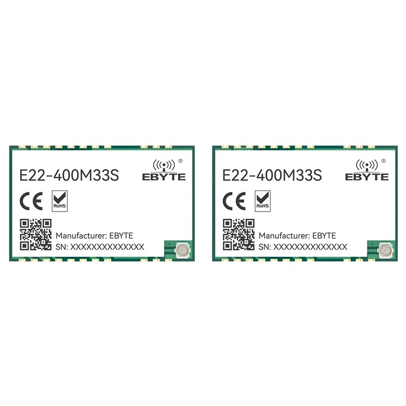 2X EBYTE SX1268 433Mhz Lora dr - 433Mhz Receiver Module recensie en prijs